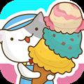 Cat ice cream shop