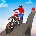 Motorcycle racing Stunt