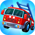 Car games repair truck tractor