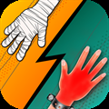 Red Hand Slap Two Player Games