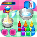 Cooking colorful cupcakes game