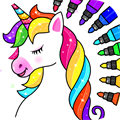 Unicorn Coloring Club Games