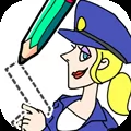 Draw Happy Police