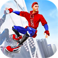 Fly Spider Rope Hero Man Games