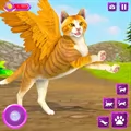 Flying Wild Cat Care Sim 3D