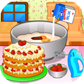 Cooking strawberry short cake