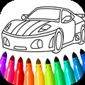 Cars coloring book game