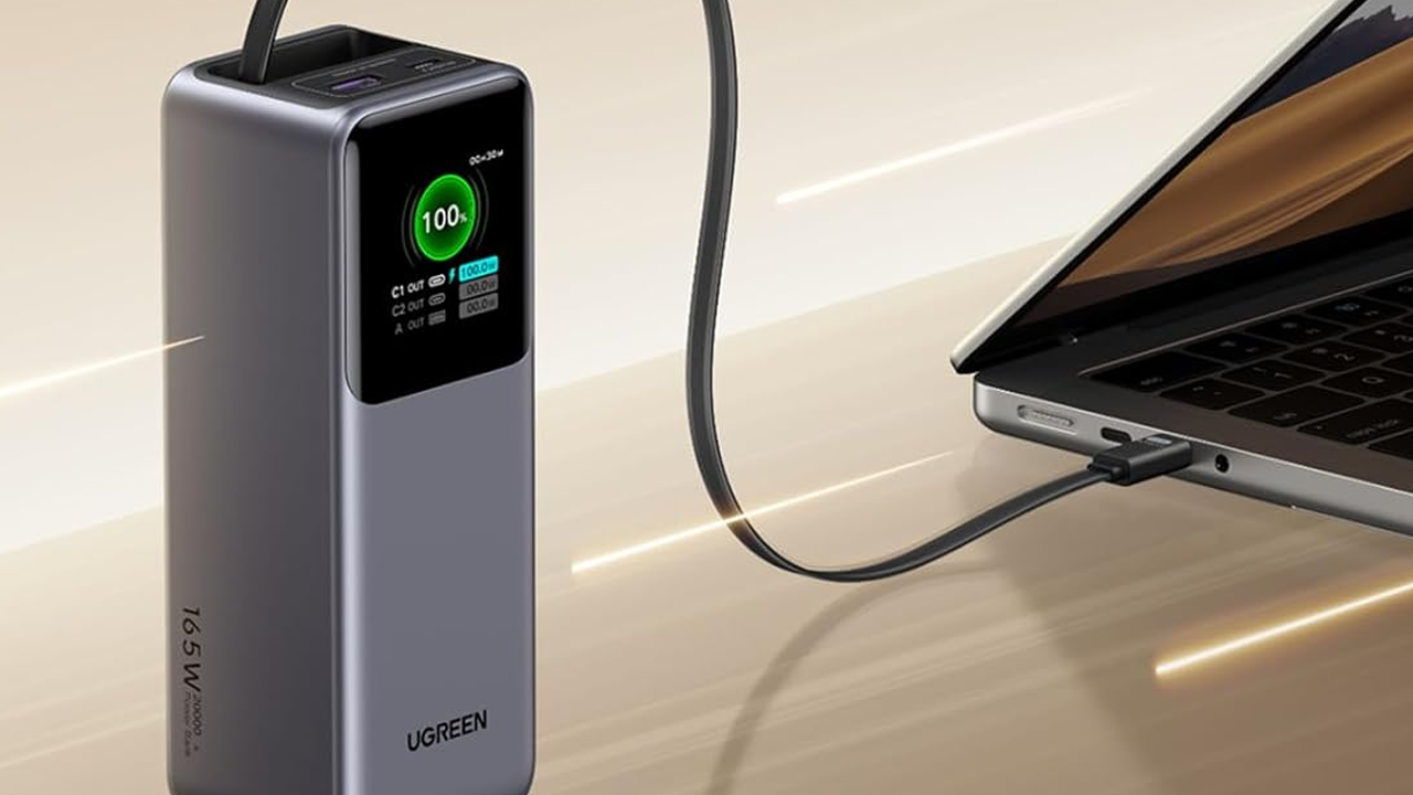 Deals |
This Ugreen Nexode Power Bank is an ideal travel companion this summer for your Switch 2 or Steam Deck
