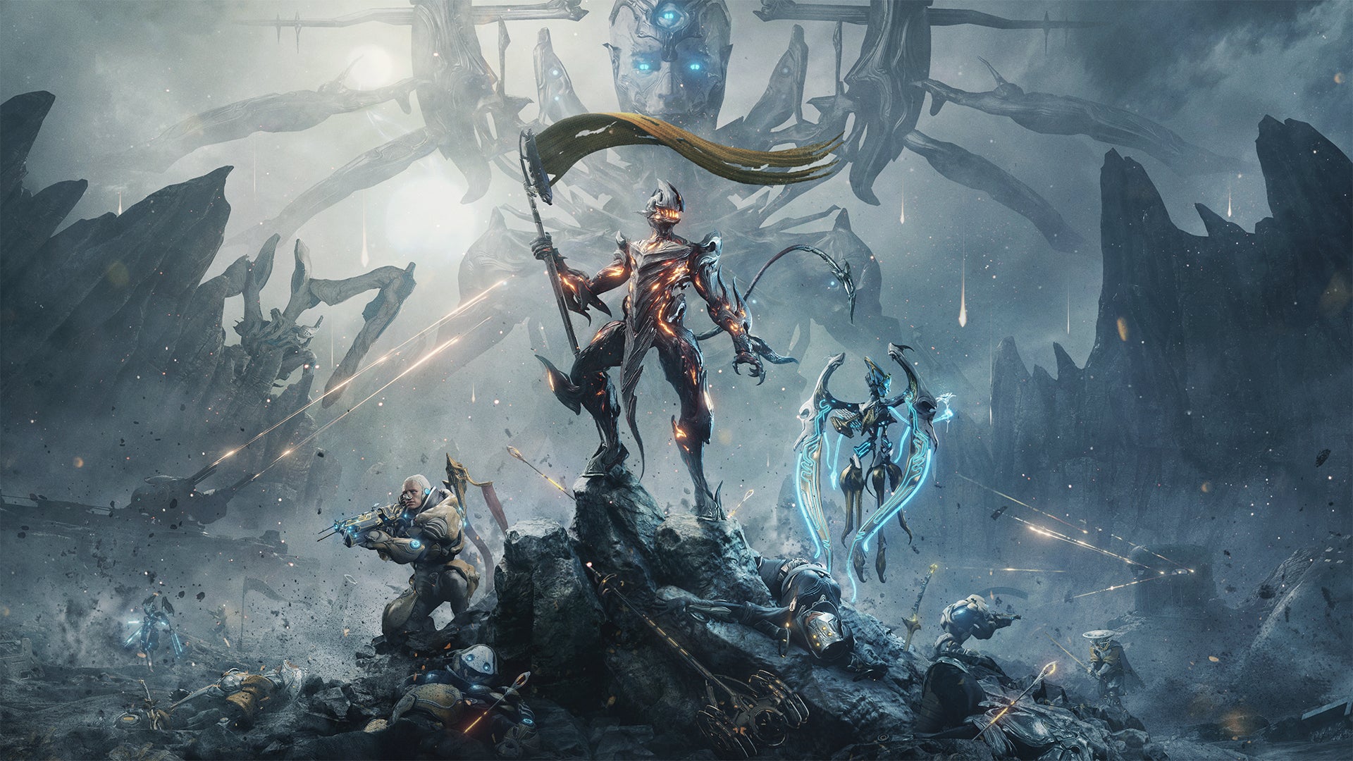 Warframe’s 2025 end of year update is all about The Old Peace, as hallucinated via communal Matrix bath