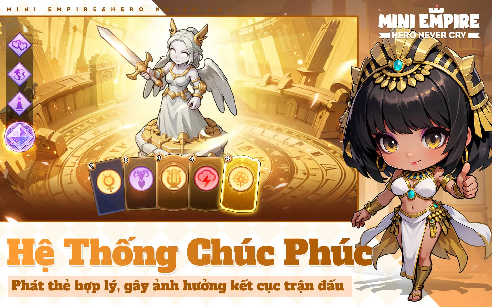 Tổng hợp Giftcode mới nhất của Mini Empire: Hero Never Cry tháng 7/2025
