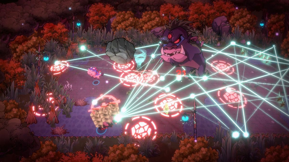 Dino Topia Demo Preview – A Bullet Hell Dino Collector Farming Sim All in One