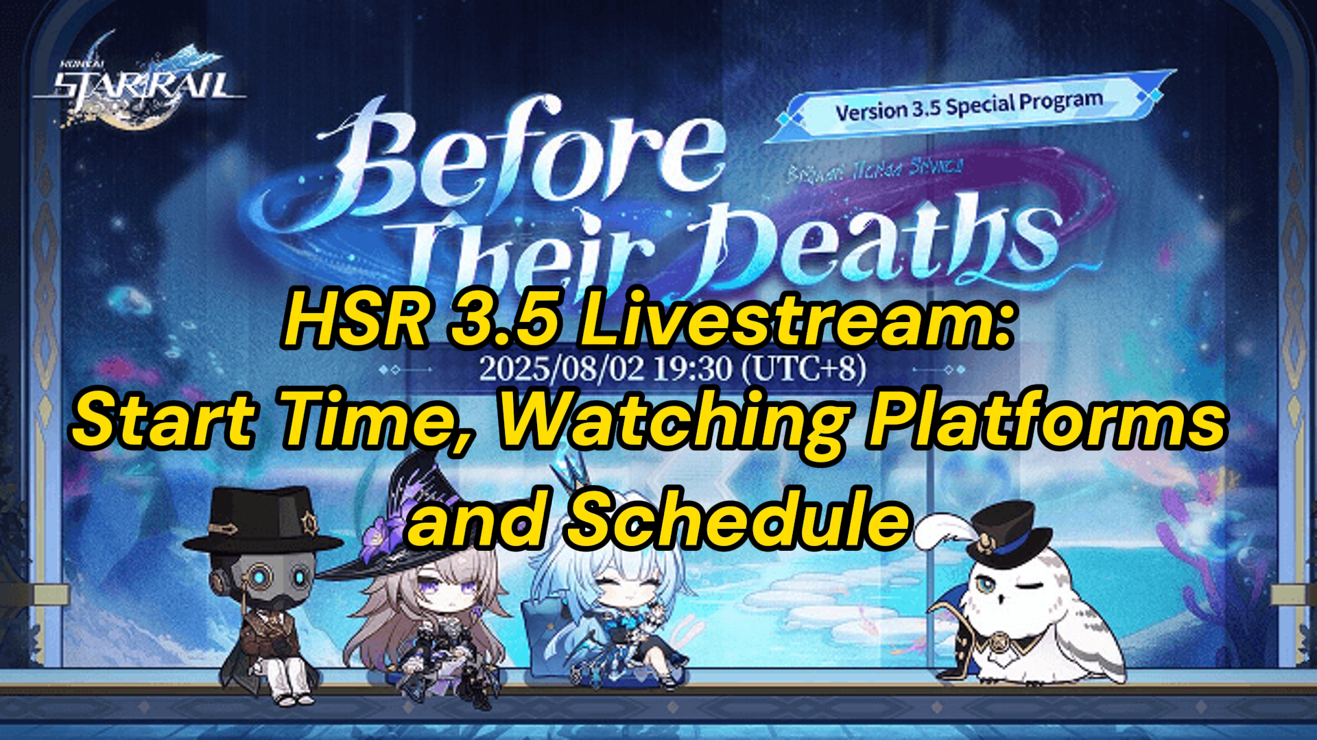 HSR 3.5 Livestream: Start Time, Watching Platforms and Schedule