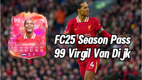 FC 25 Season 9 Season Pass â Futties rewards with  99-rated van Dijk and Ginola