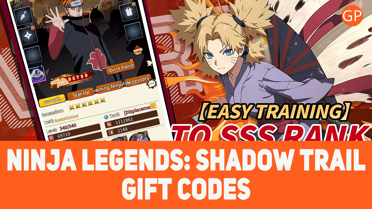 Ninja Legends: Shadow Trail Codes for August 2025